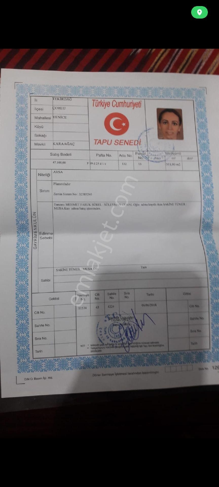 Sahibinden Satılık İmarlı Arsa