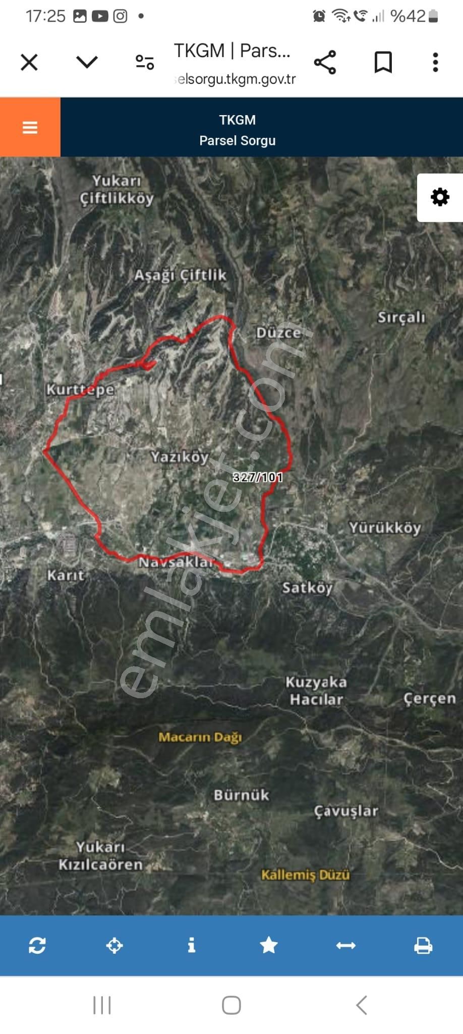 Karabük İli Safranbolu İlçesi Yazıköyde Fırsat Tarla