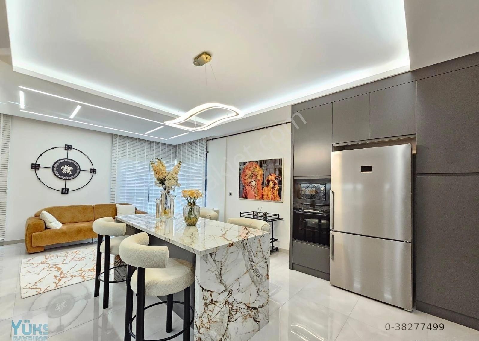 Denizli Yenişafak Ta 4+1 218 M2 Havuzlu Konsept Ultra Lüks Premium Satılık Daireler