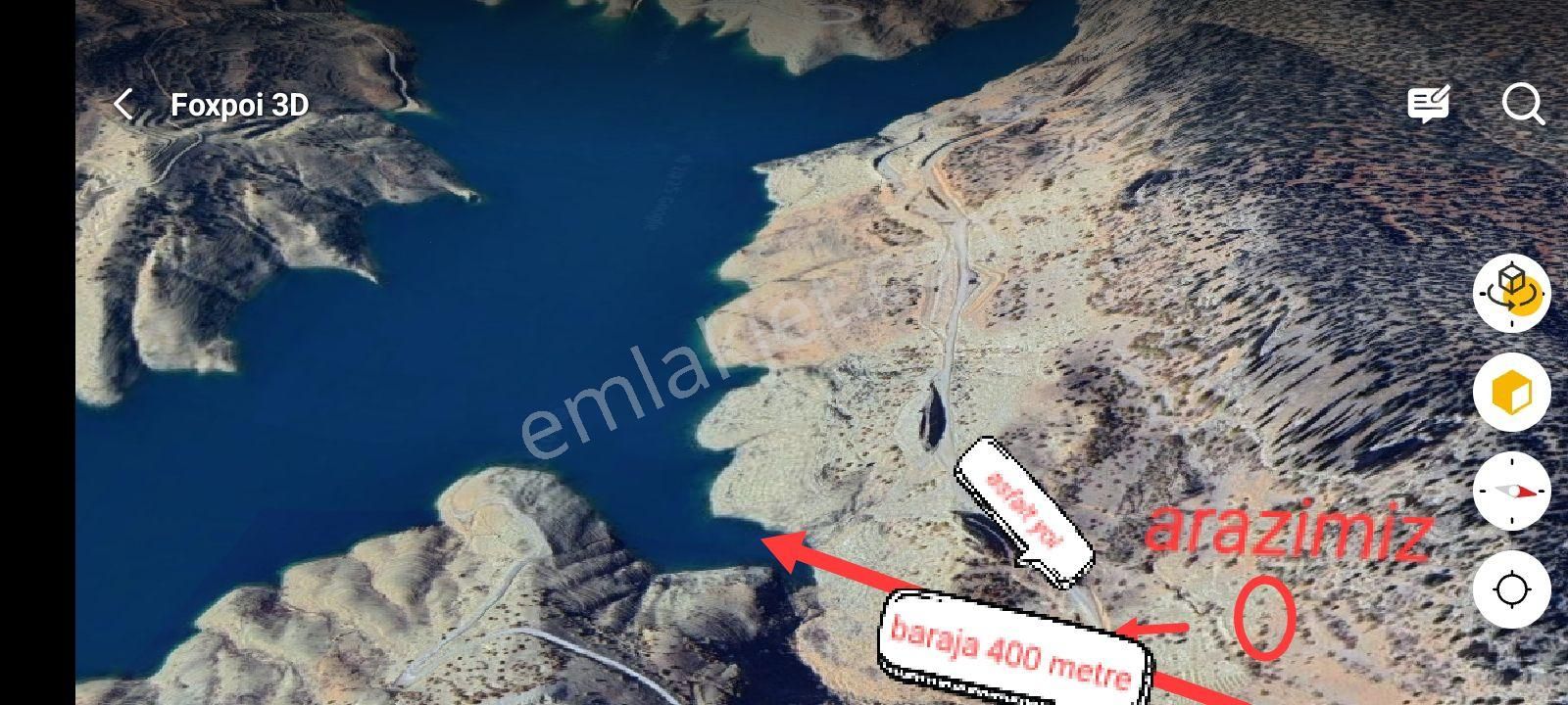Muhteşem Baraj Manzaralı Tek Tapu