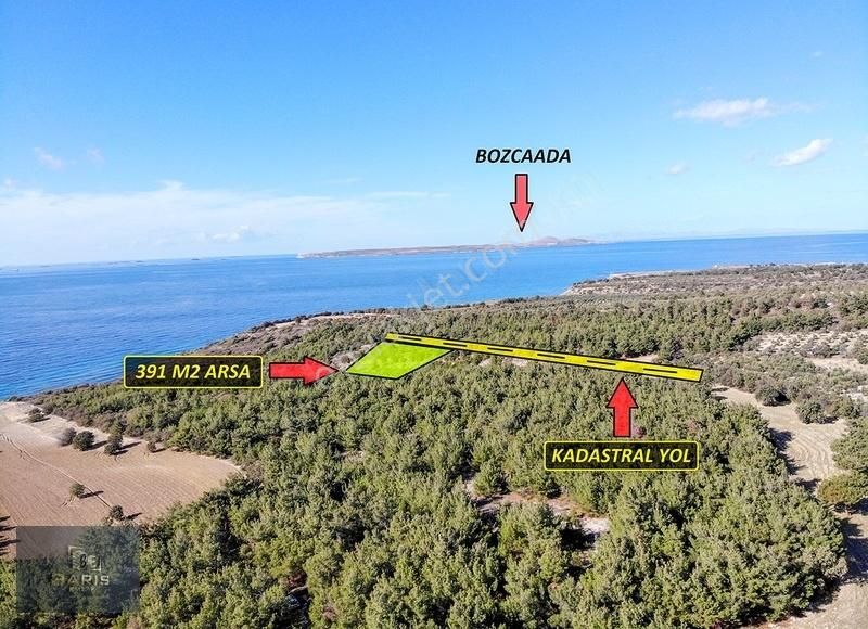 Çanakkale Ezine'de Denize Yakın Geleceğe Yatırımlık Satılık Arsa - Görsel 19