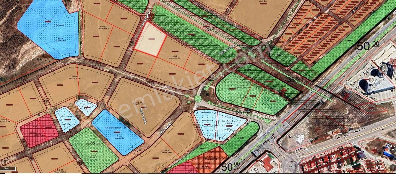 Eskişehir Yoluna 350 M Mesafede 312 M2 İmarlı Hisse