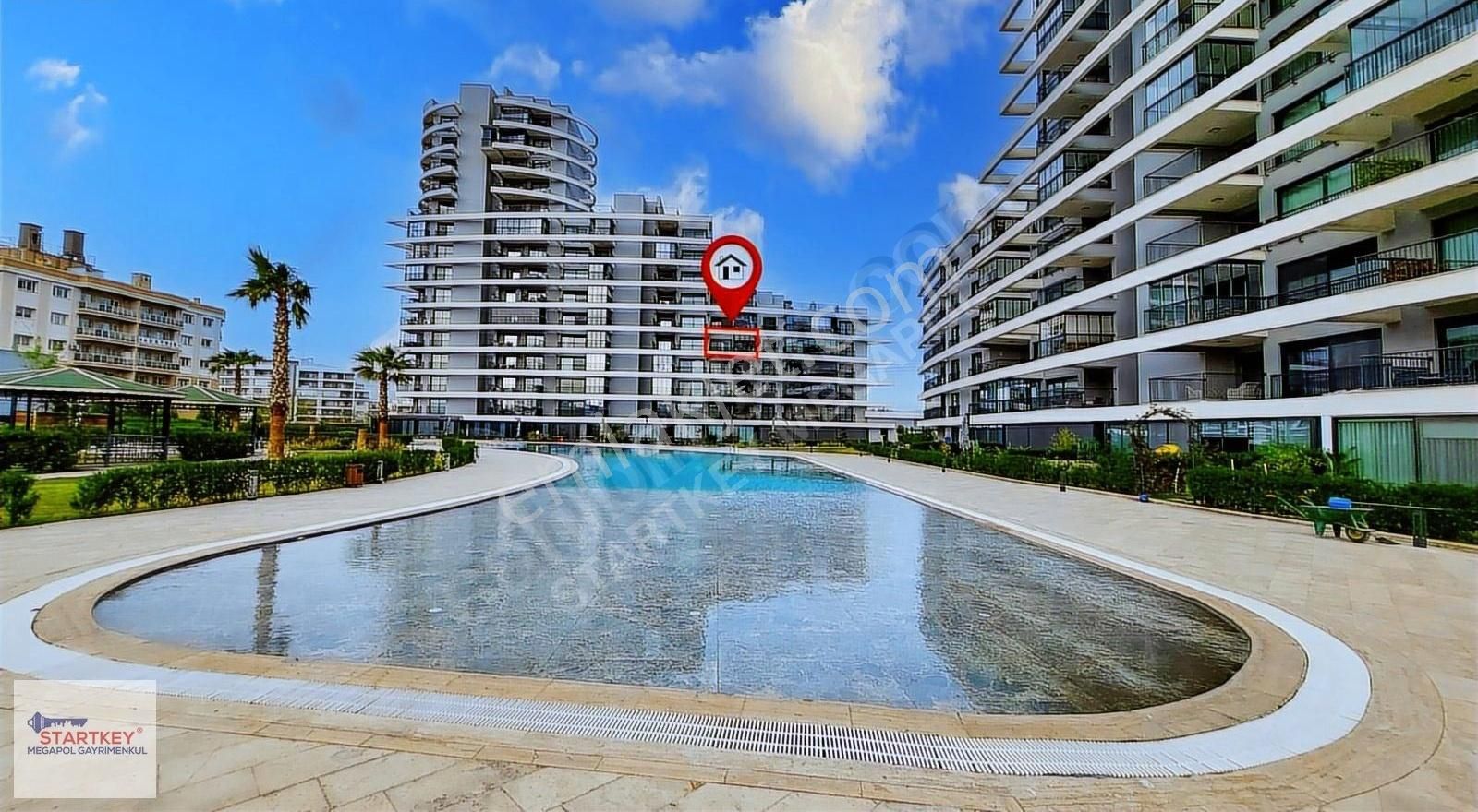 Nüans Deluxe Havuzlu Sitede Satılık 2+1 Daire