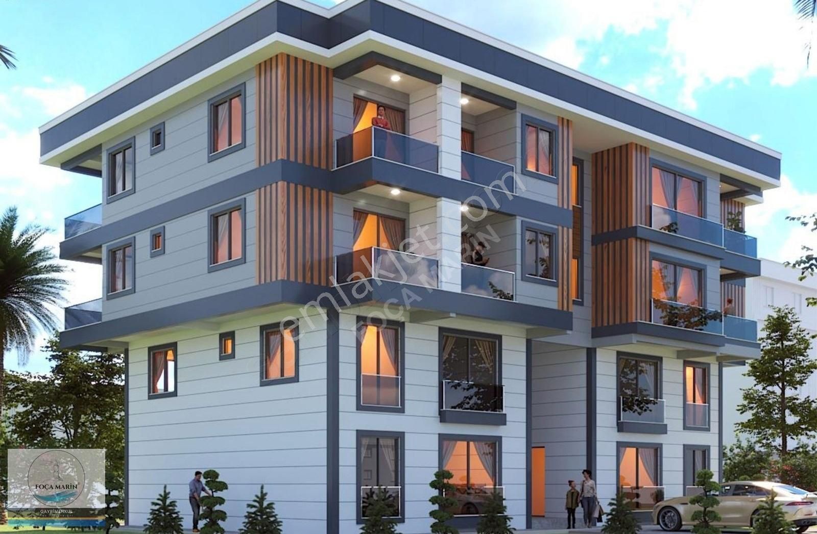 Aliağa' Da Havuzlu Butik Sitede Kapalı Mutfak 2+1 Satılık Daire