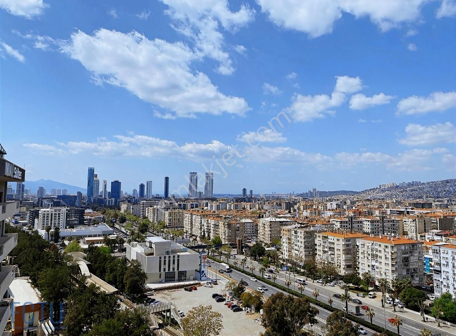 Park Yaşam Bornova Eşyalı Deniz Manzaralı Kiralık 1+1 Daire