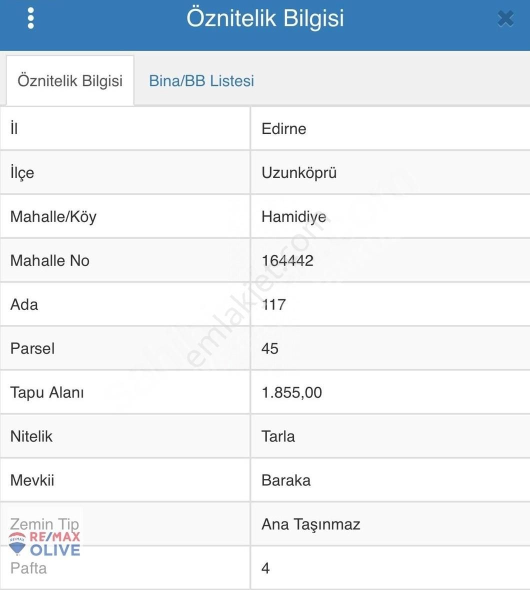 Edirne Uzunköprü Hamidiye'de Ana Yola Yakın Satılık Tarla
