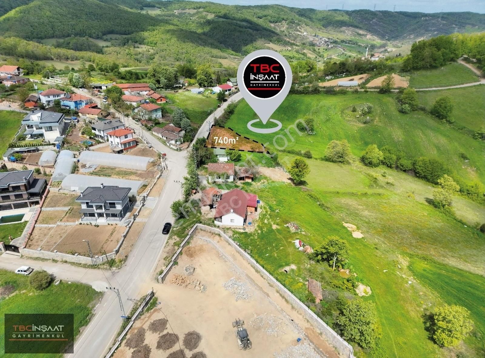 *** Tbc'den Şile Yaka Köy'de Satılık ( 740 M²) Tarla ***
