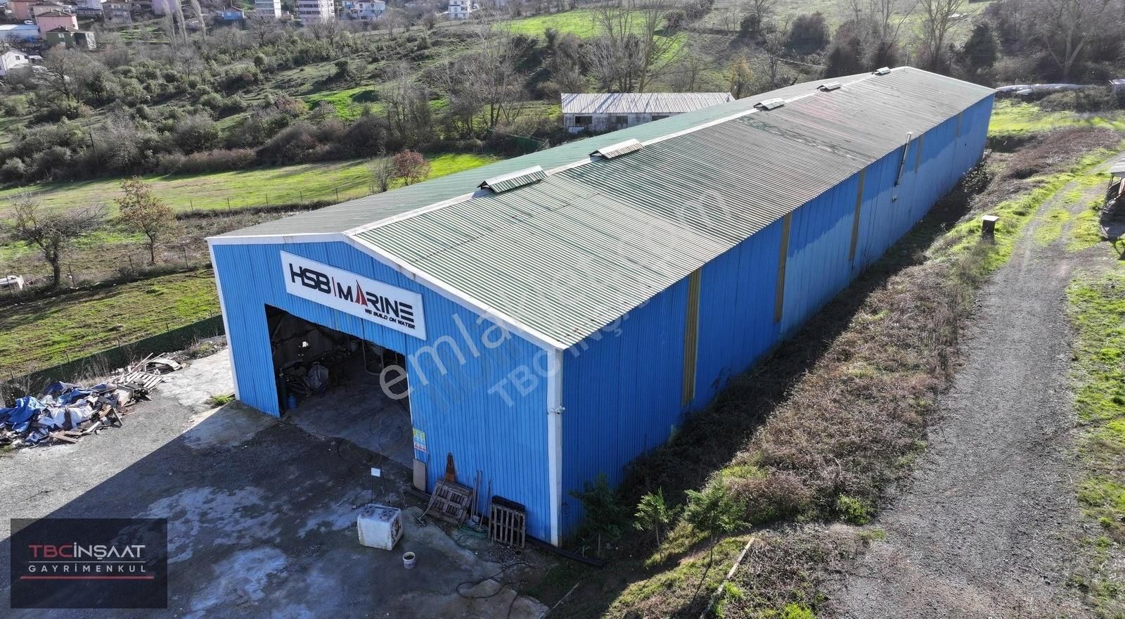 *** Tbc'den Gebze Cumaköy'de Kiralık Depo Vinç ( 1.600m² ) ***