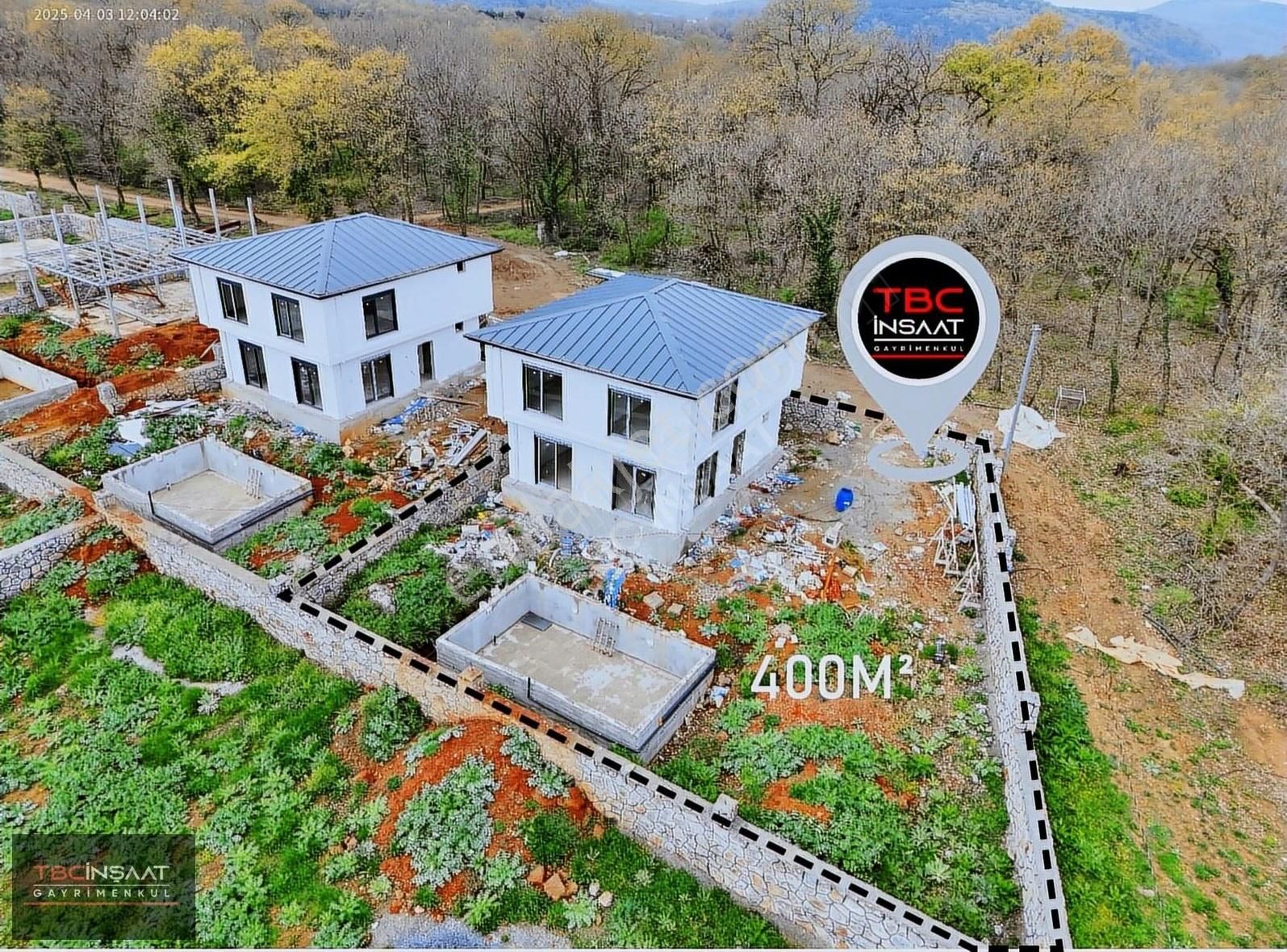 *** Tbc'den Gebze Kadıllı'da Satılık 400 M² Arazili Villa ***