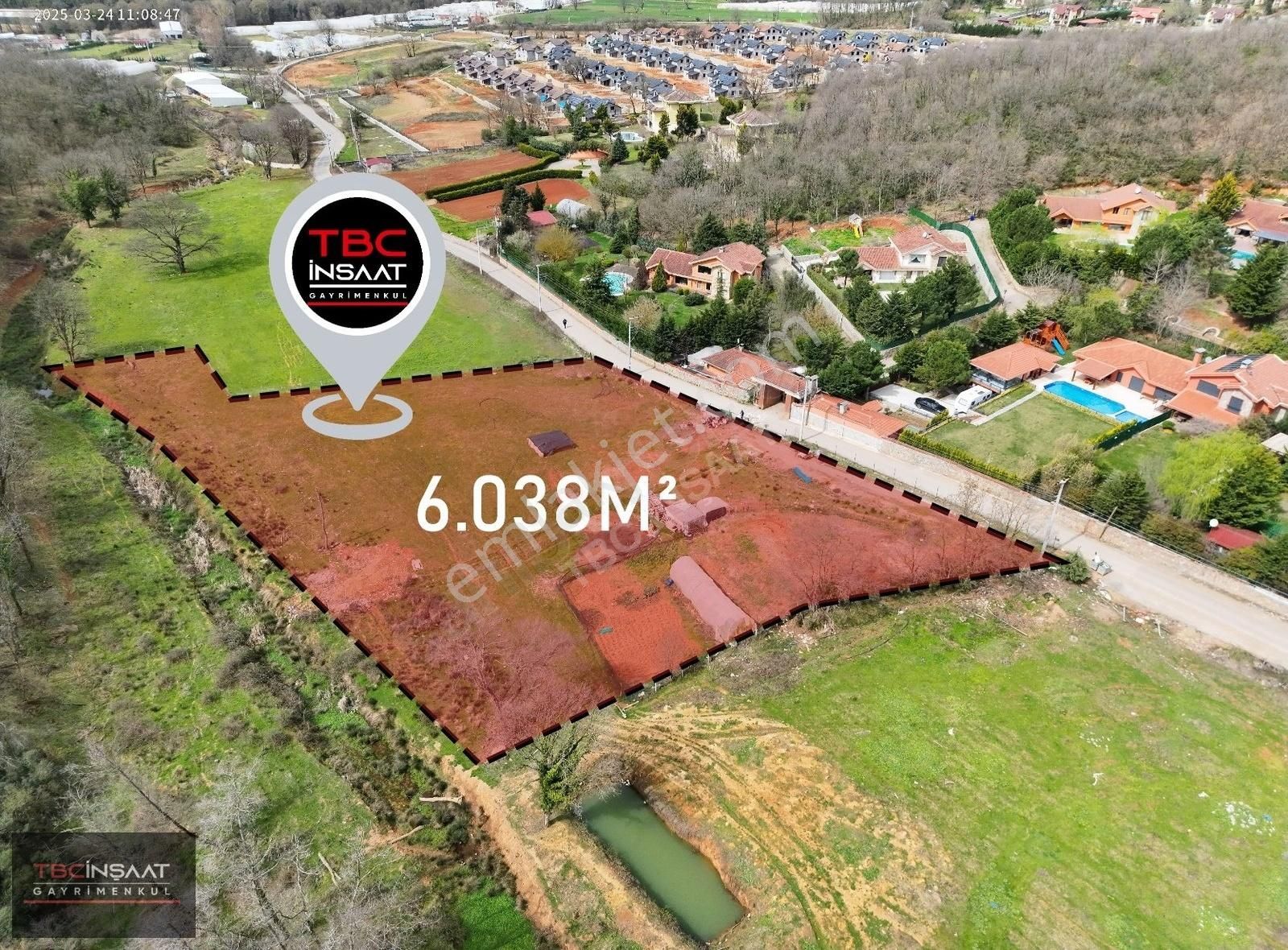 *** Tbc'den Gebze Cumaköy'de ( 6.038 M² ) Tek Tapu Tarla ***