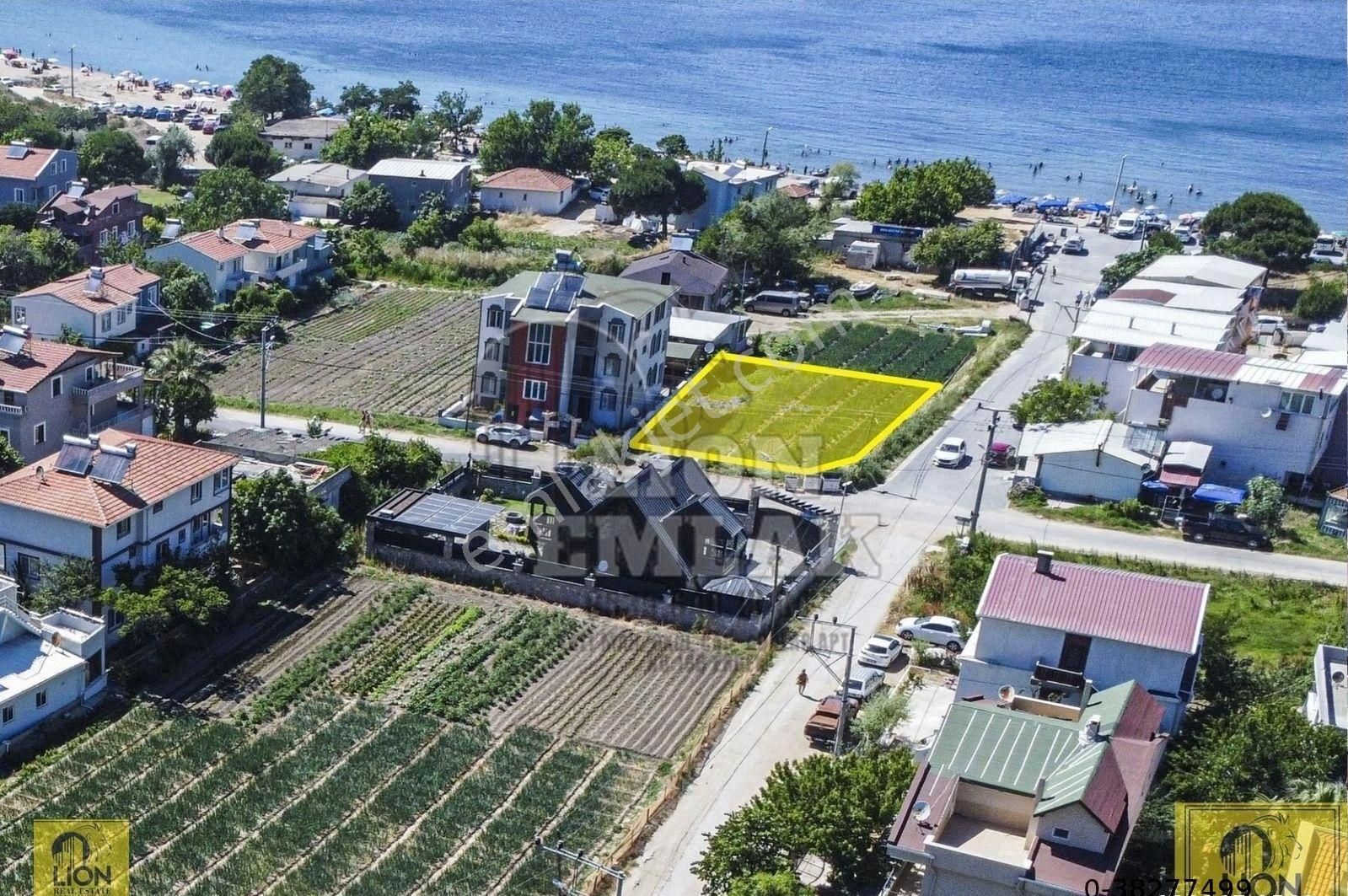 Erdek Doğanlar Mahallesi Plaja 50m Mesafede Köşe Parsel 456m² Satılık Arsa