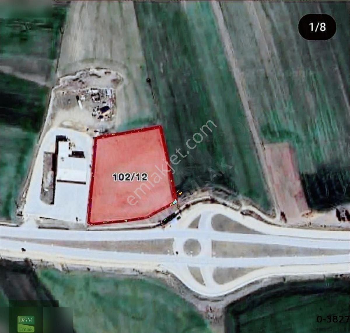 Acill D&m Emlak'tan Yola Sıfır Ticari Alanlı 8.122 M2 Tarla