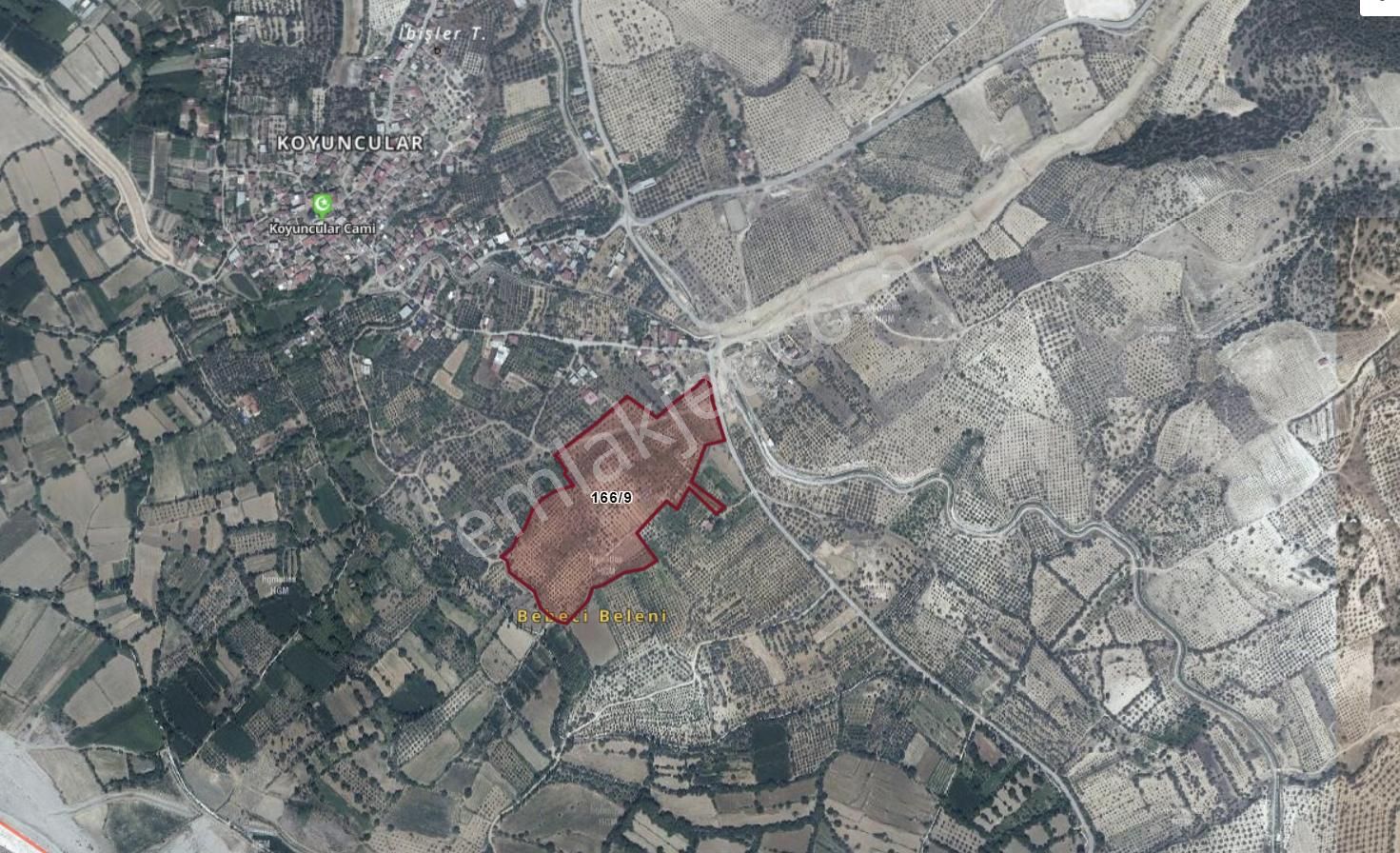 Koyuncular Köyünde Yola Sıfır Yatırımlık Fırsat Tarla
