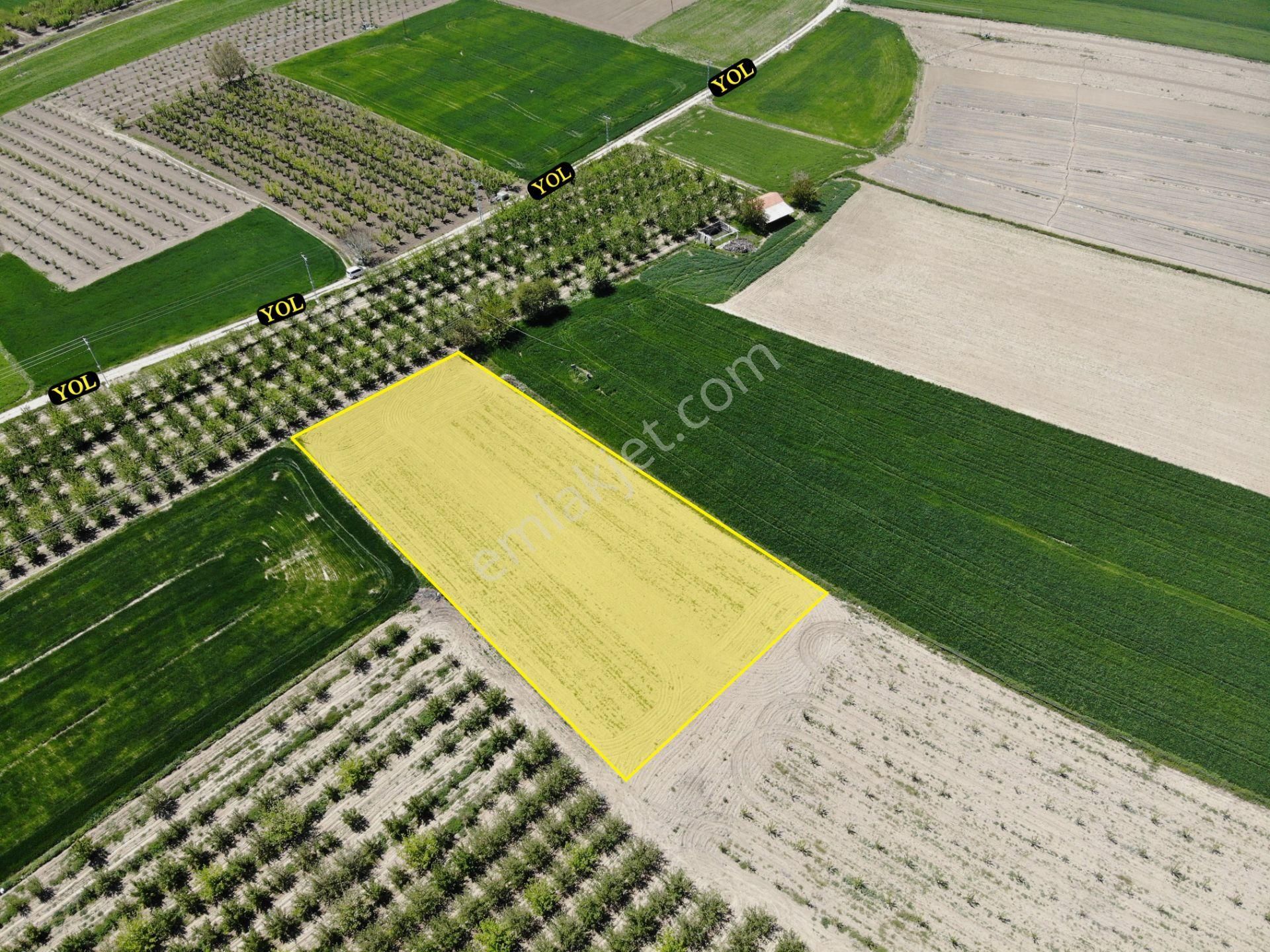 Antalya Elmalı Eymir Mah'de Tarıma Elverişli 3.075m2 Satılık Tarla - Görsel 3