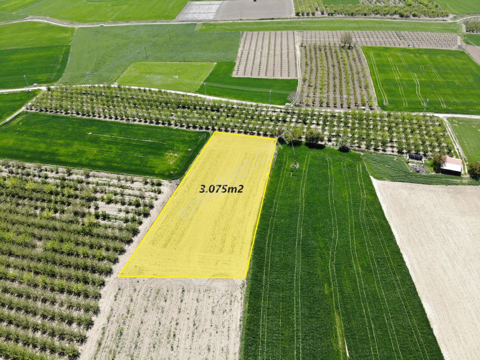 Antalya Elmalı Eymir Mah'de Tarıma Elverişli 3.075m2 Satılık Tarla - Görsel 12