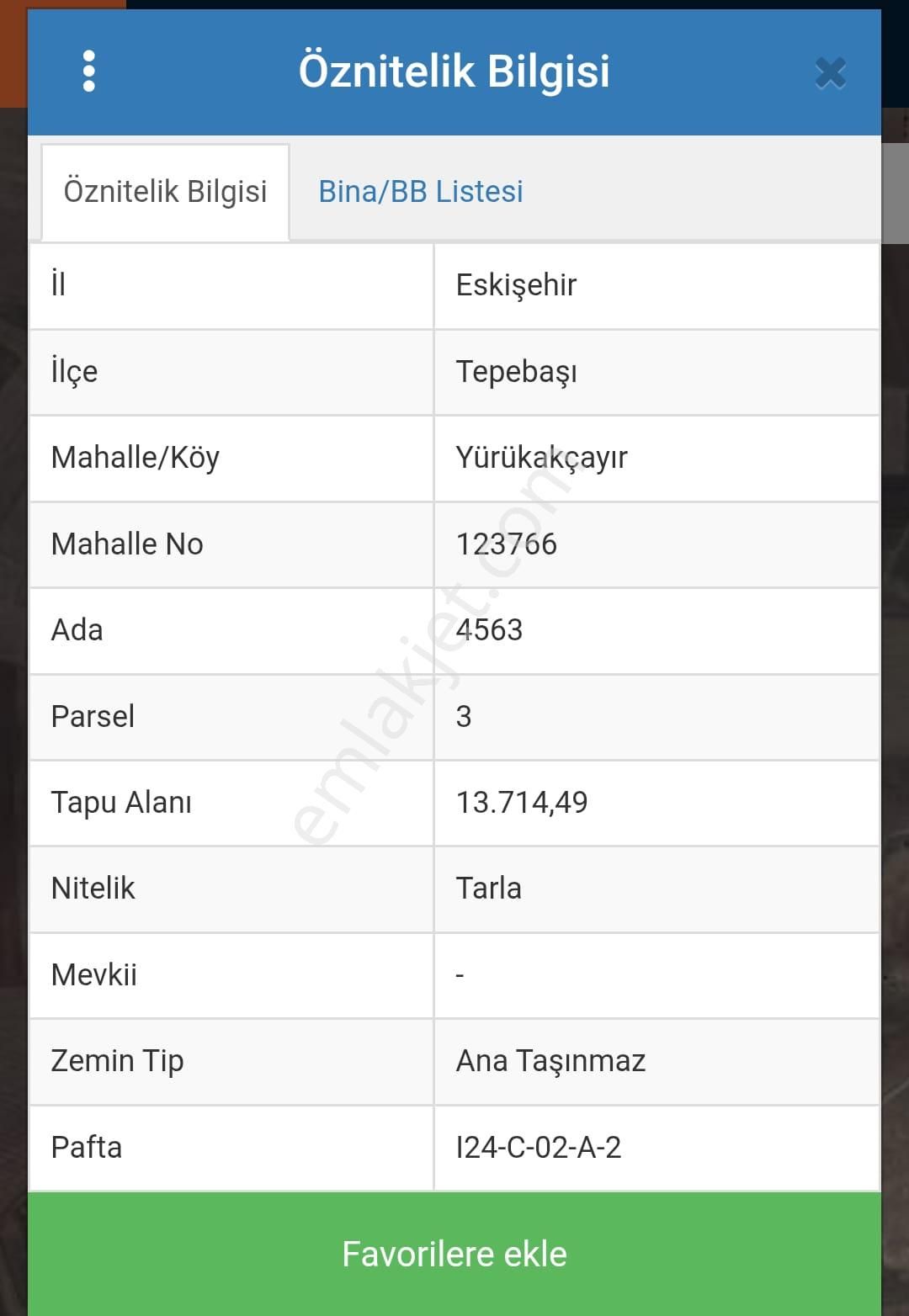 Kelepir!! Yörük Akçayır Da Emsalsiz 14 Dönüm Tarla