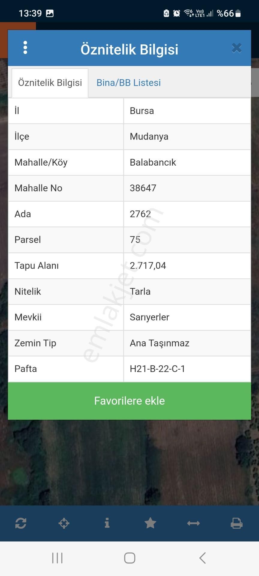 Mudanya / Balabancık Mah. 'de Yatırımlık Tarla - Görsel 4