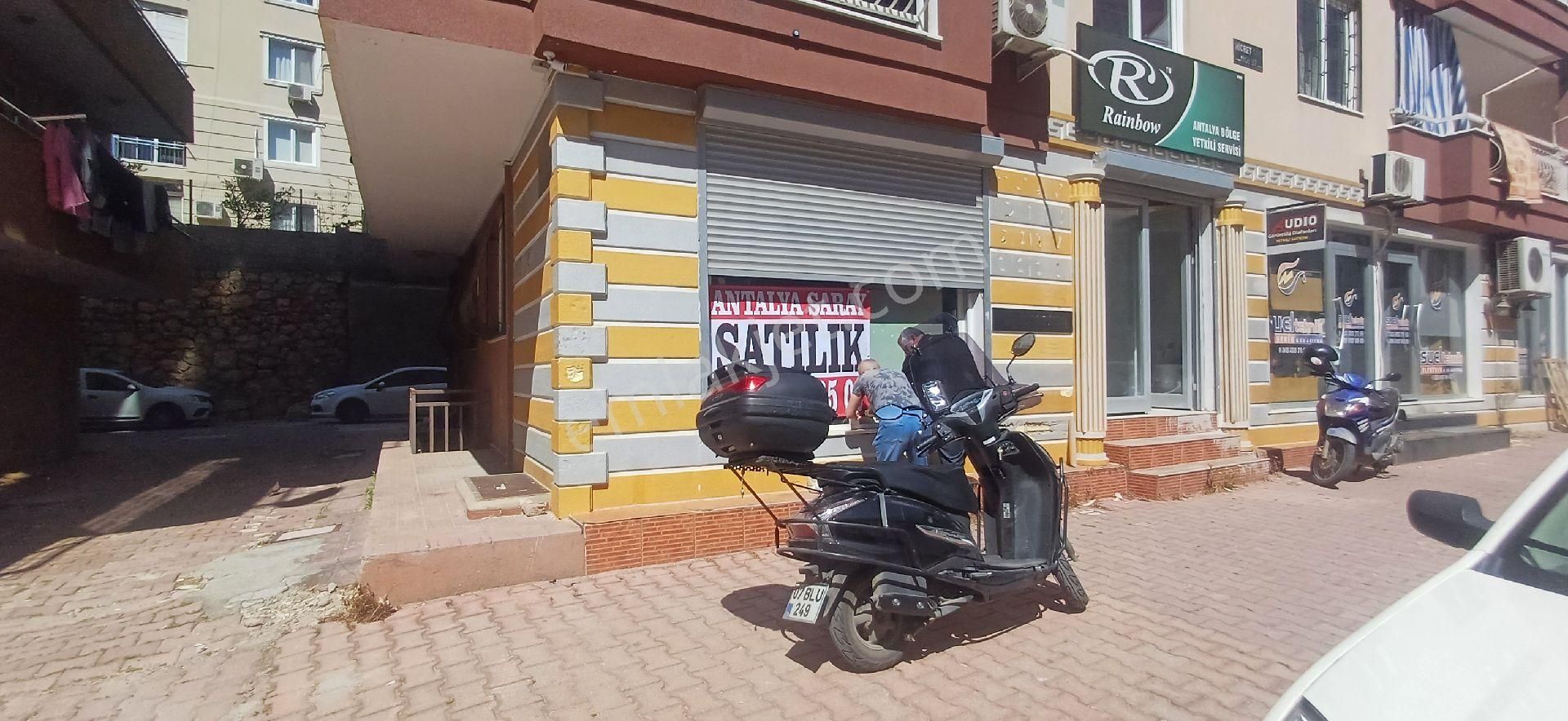 Antalya Muratpaşa Zerdalilik Mah Satılık Dükkan Alt Deposu Mevcut