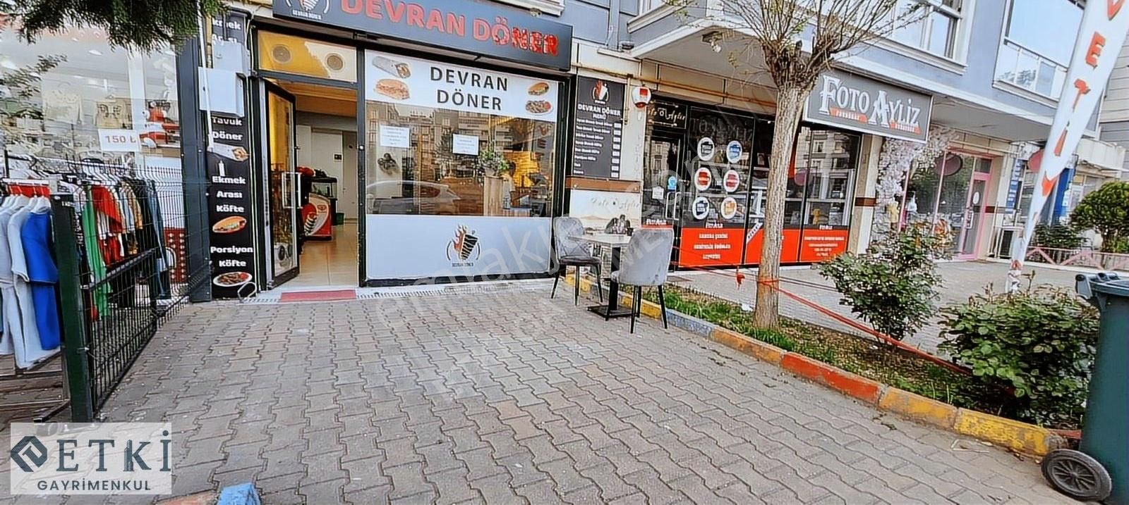 Etki'den Millet Mahallesinde Nüfusu Yoğun Okul Yolu Döner Salonu