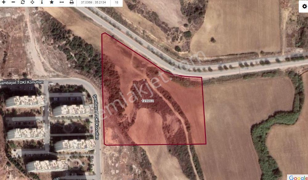 Şambayadı Asfalt Yol Üzeri 550m2 Arsa M2 Si 10,000tl Sözleşme İmzalanıp Müteahhit İnşaat Başlayacak