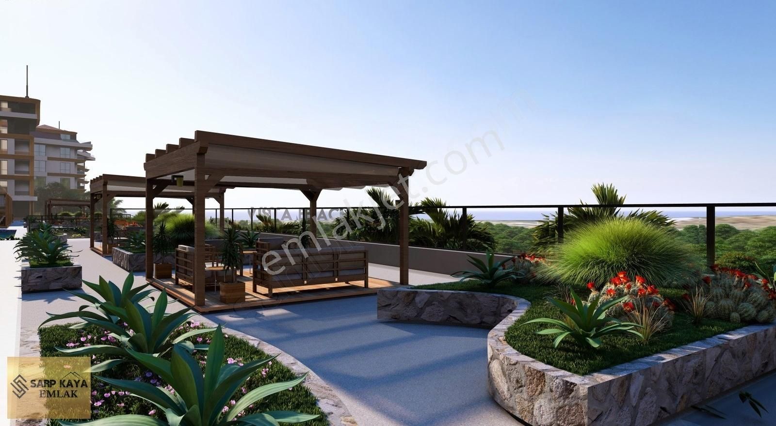 Modern Yaşamın Yeni Merkezi Alanya Kestel Satılık 1+1 Daireler - Görsel 4