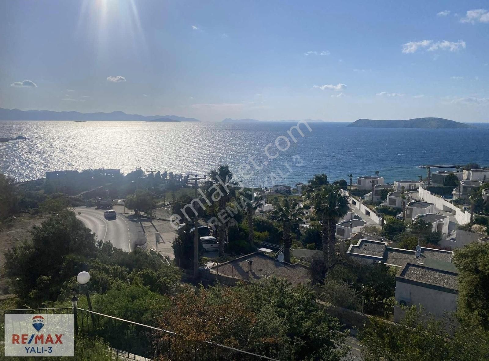 Re/max Yalı'dan Deniz Manzaralı Kiralık Villa