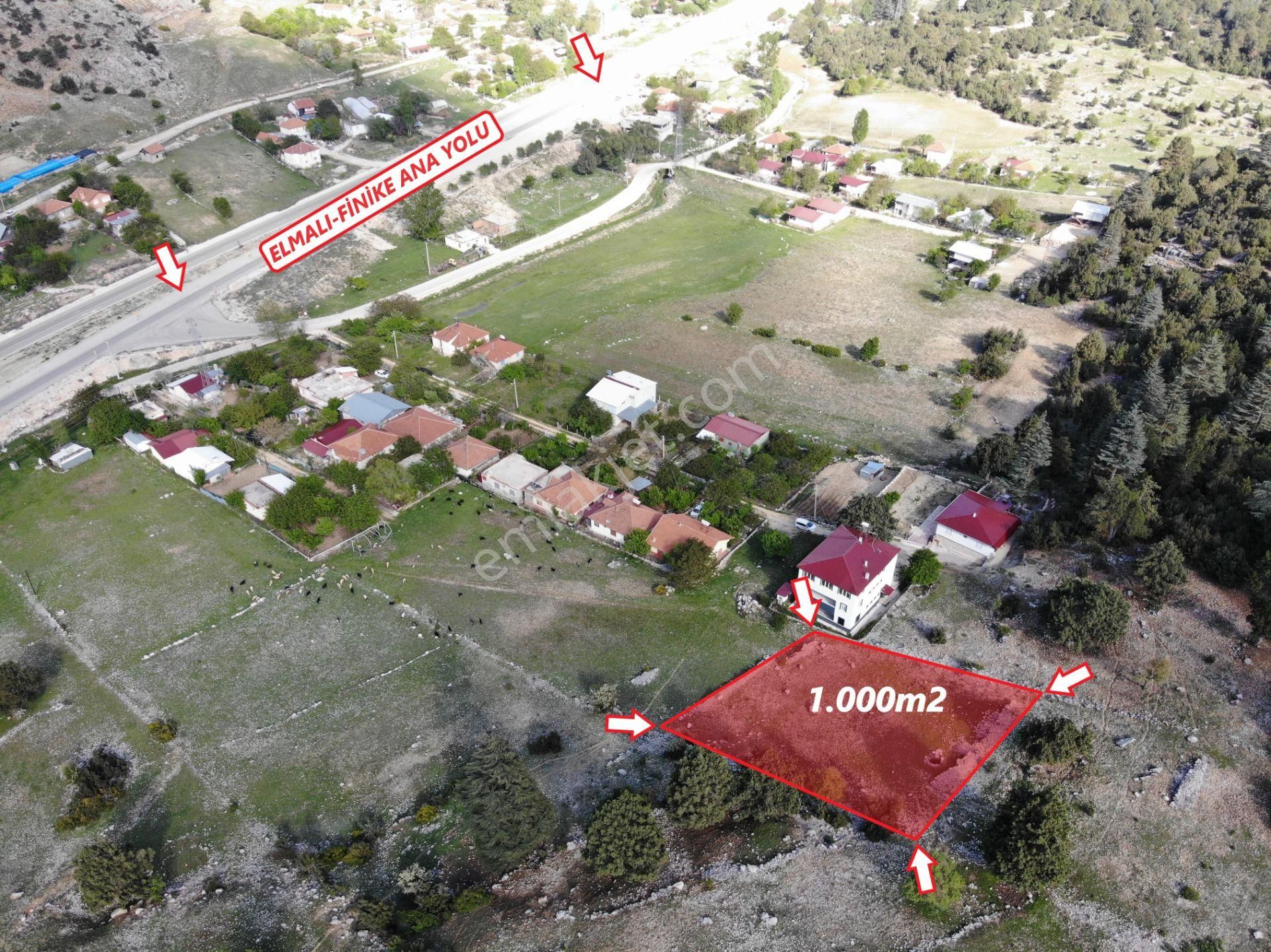 Antalya Elmalı Göltarla Mahalle Merkezinde 1.000m2 Hisseli Satılık Arsa