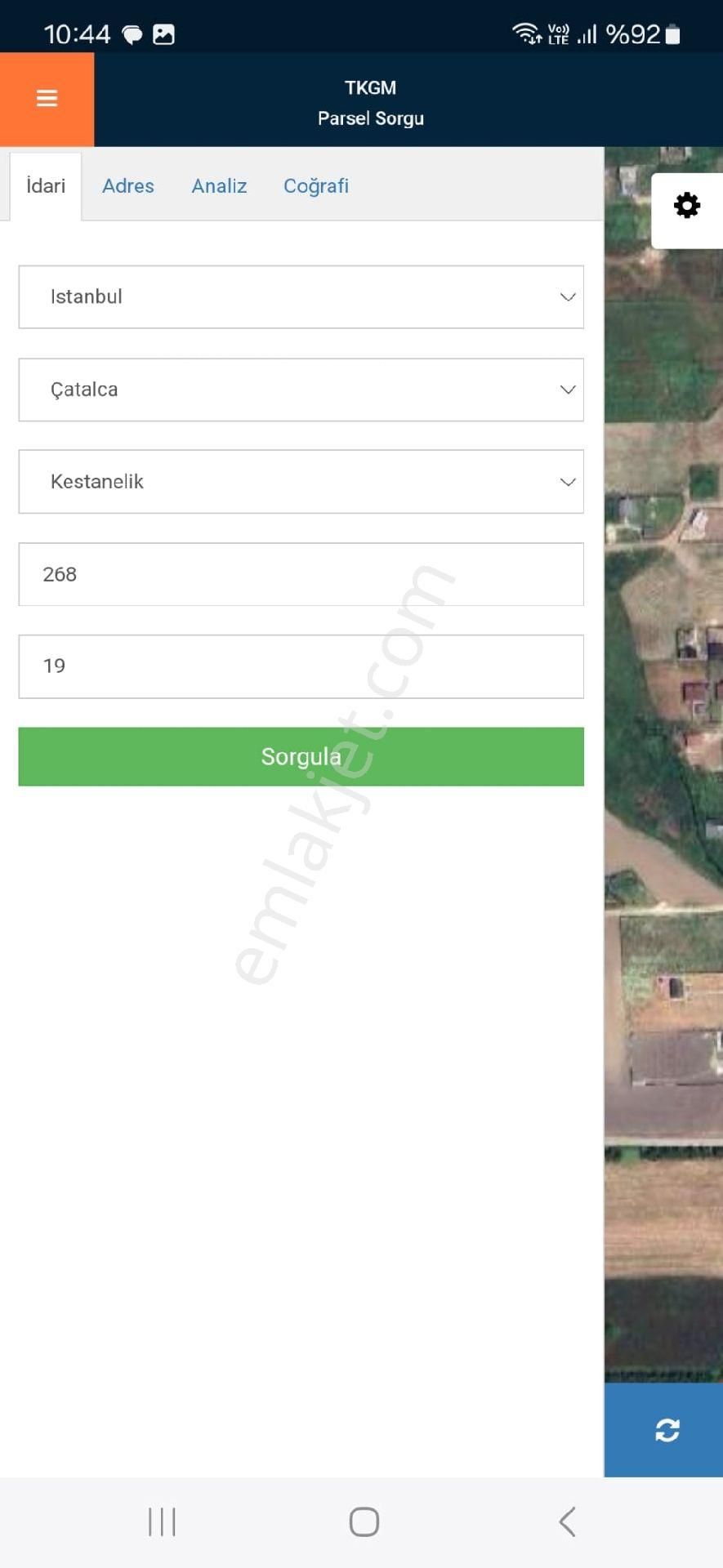 Çatalca Kestanelik Mahallesinde Satılık 400m2 Tarladan Hisseli - Görsel 2