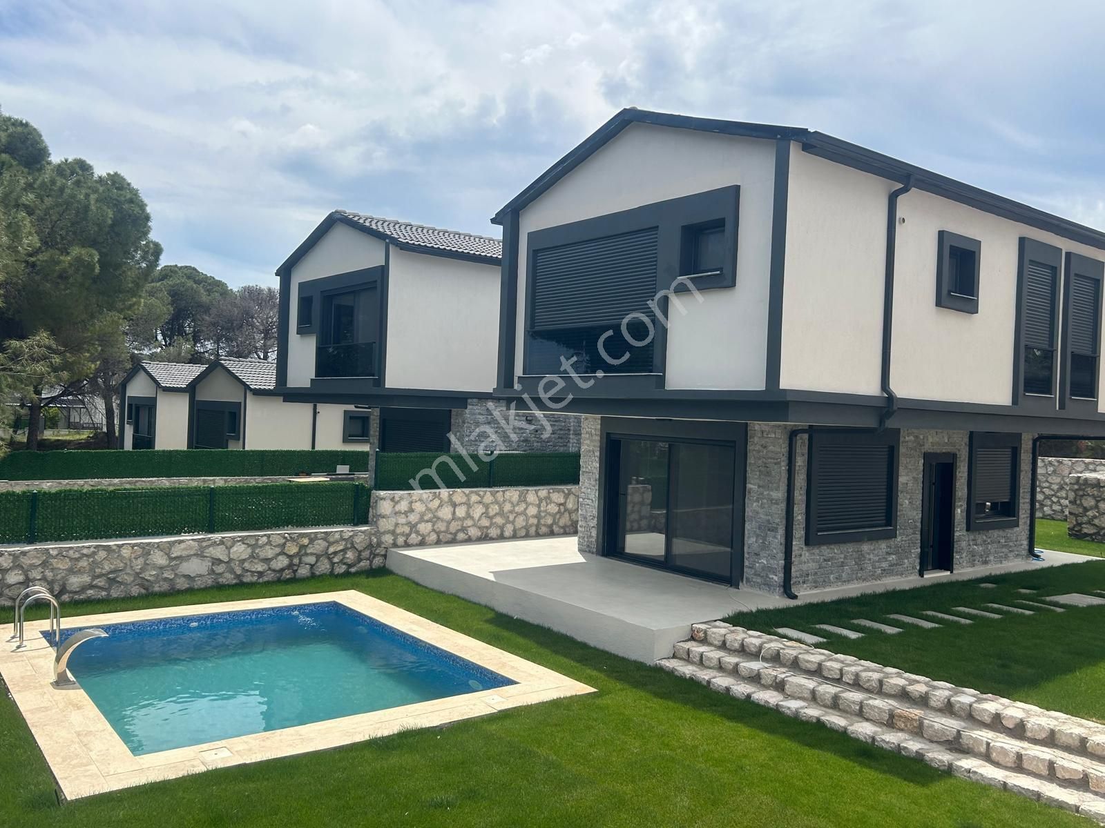 Morçiçek'ten Karaburun Mordoğanda Müstakil Havuzlu Villa - Görsel 6