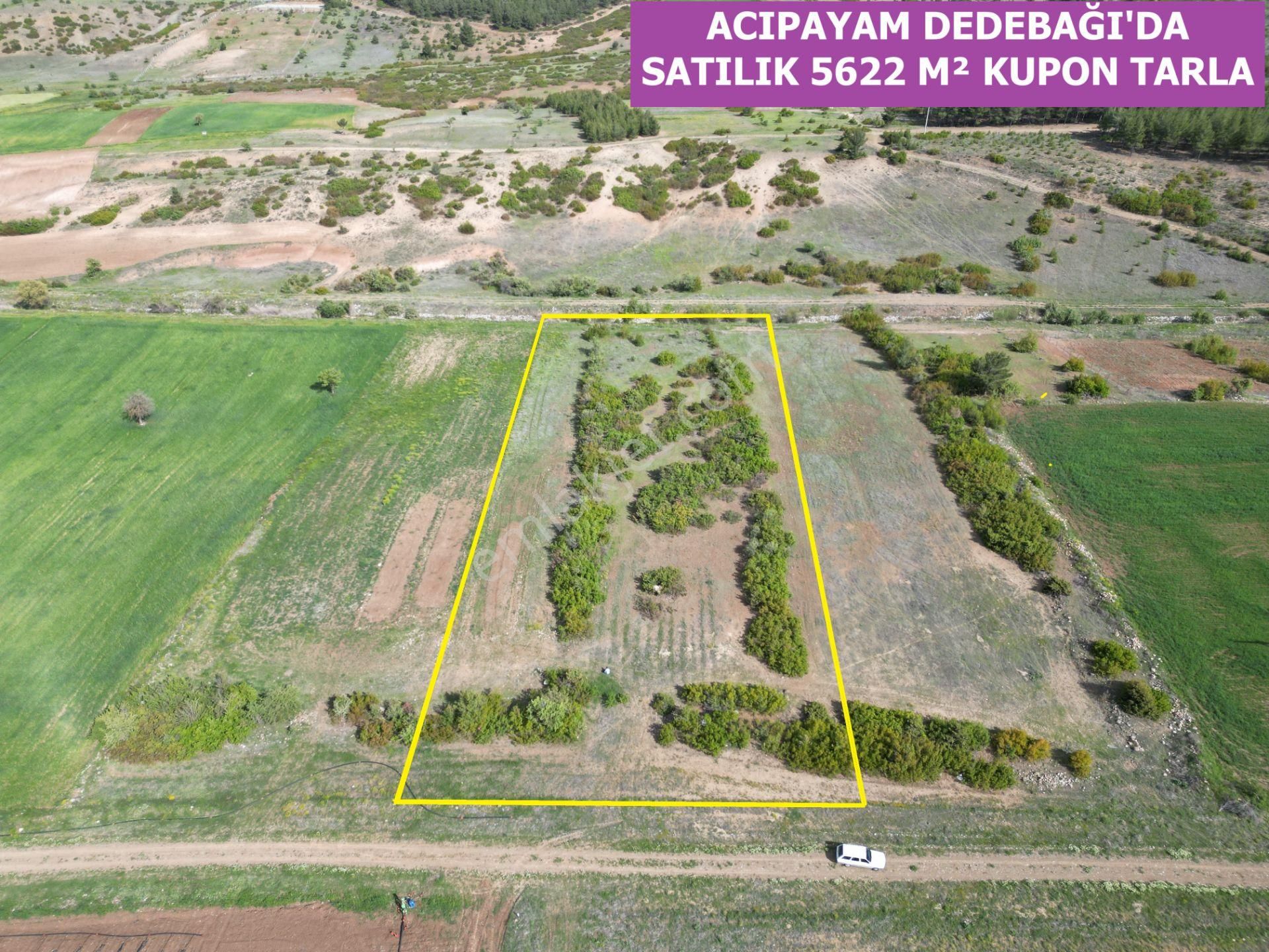 🦋lobby Fortis'ten Satılık Acıpayam Dedebağı'da 5622 M² Kupon Tarla🦋