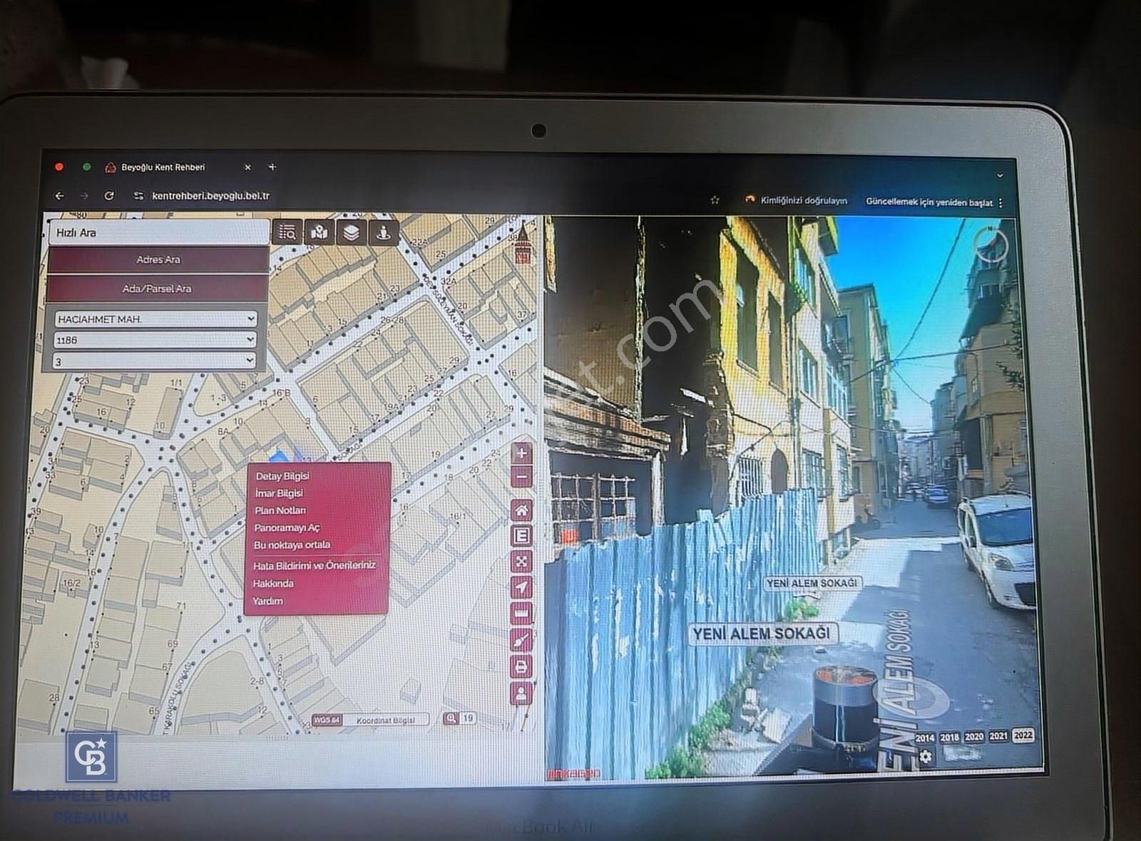 Beyoğlu Yeni Alem Sokağı, Konut İmarlı, Kupon Arsa !!!