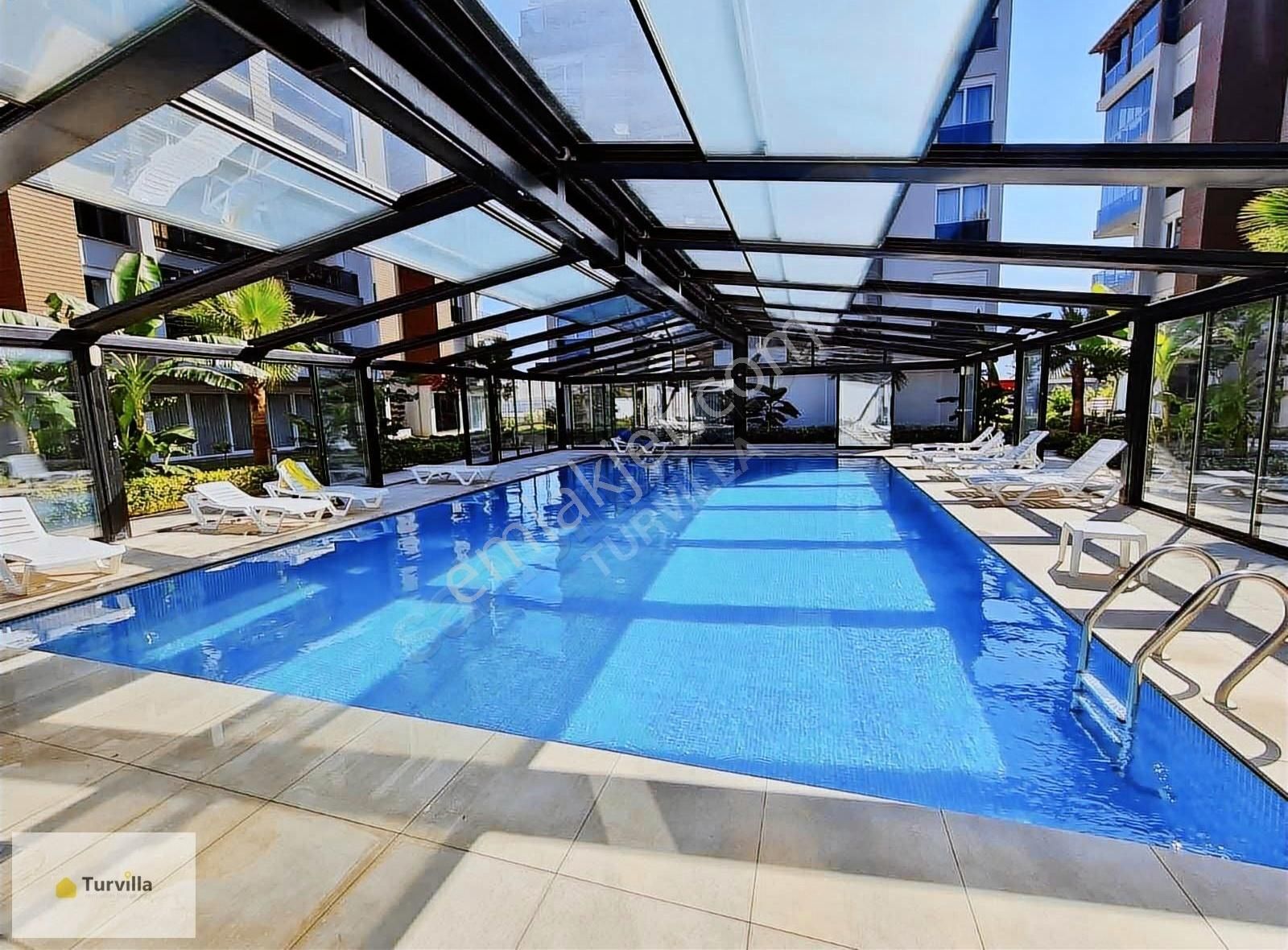 Turvilla'dan Konyaaltı Hurma Casa Grande'de 1+1 Satılık Daire