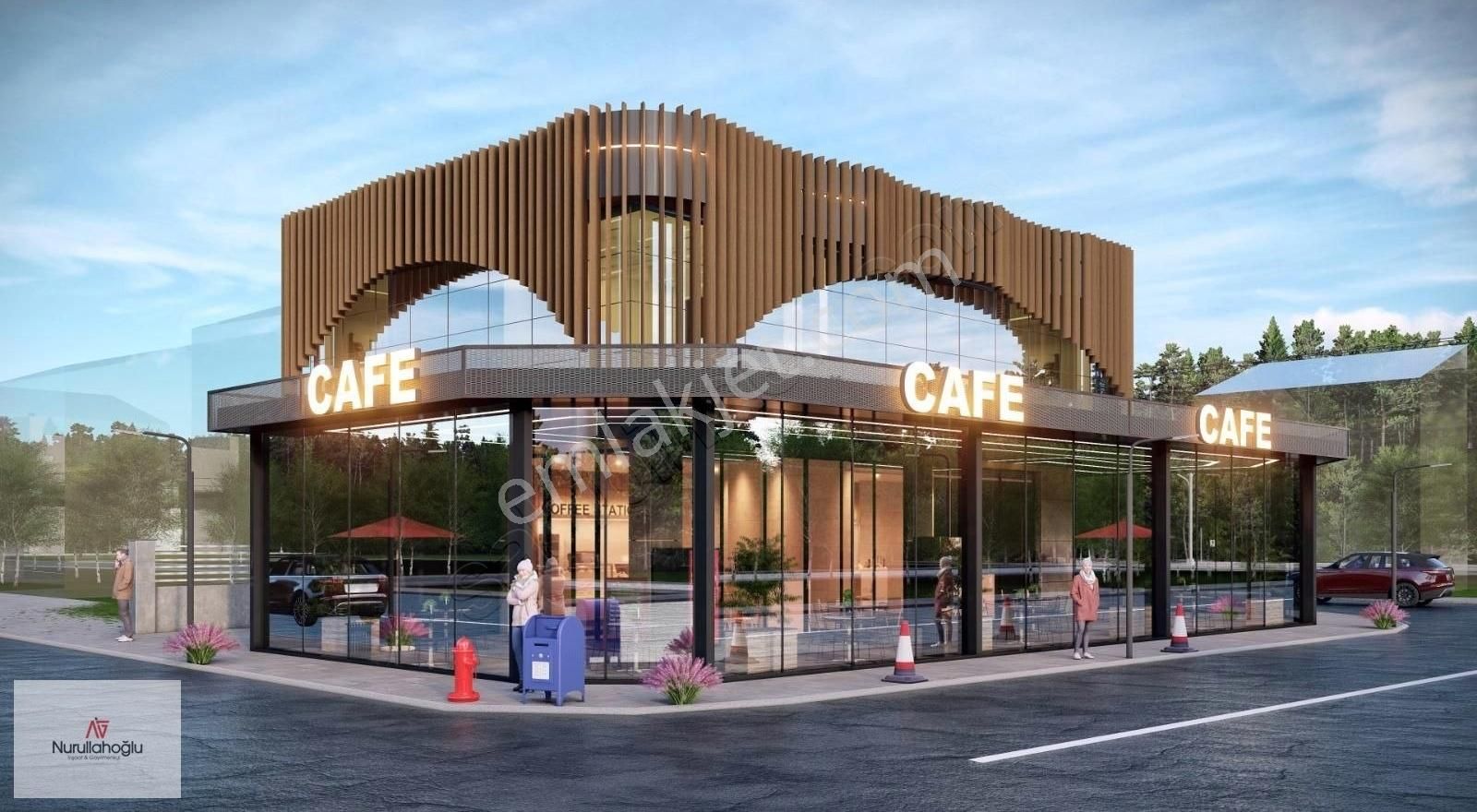Meram Armağanda Yeni Projede 280 M2 Satılık Bahçeli Dükkan