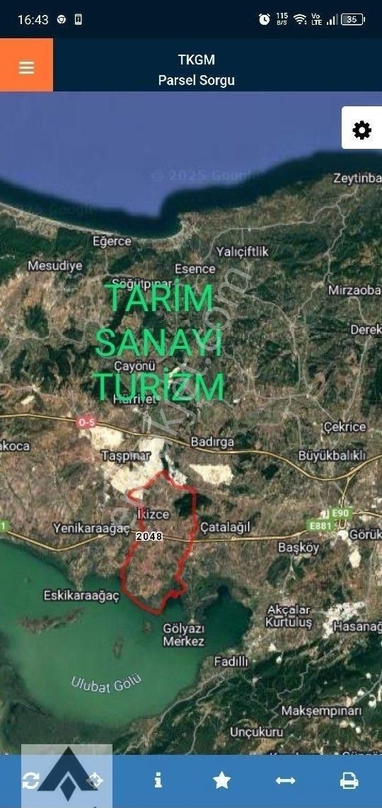 My Ekipden Bursa Karacabey İkizcide Bursa-karacabey Yoluna 2parsel Doğan In Tam Kalbinde Mavi Yeşil - Görsel 18