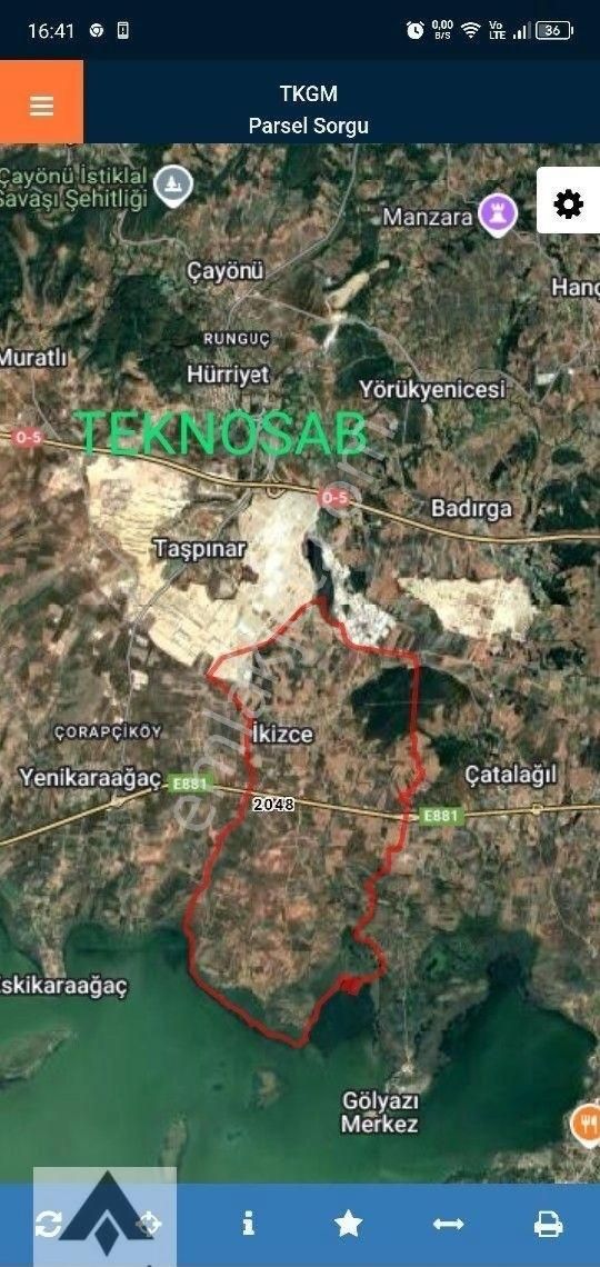 My Ekipden Bursa Karacabey İkizcide Bursa-karacabey Yoluna 2parsel Doğan In Tam Kalbinde Mavi Yeşil - Görsel 16