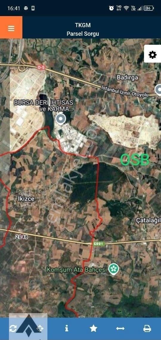 My Ekipden Bursa Karacabey İkizcide Bursa-karacabey Yoluna 2parsel Doğan In Tam Kalbinde Mavi Yeşil - Görsel 5