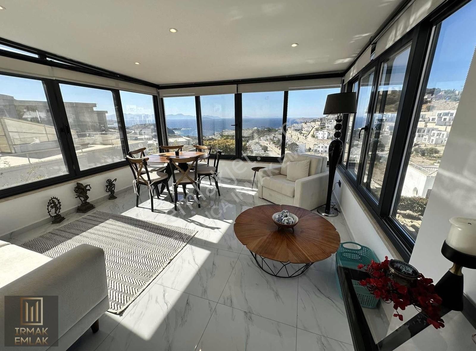 Koyunbaba Deniz Manzaralı Teraslı Full Eşyalı Yapılı Daire