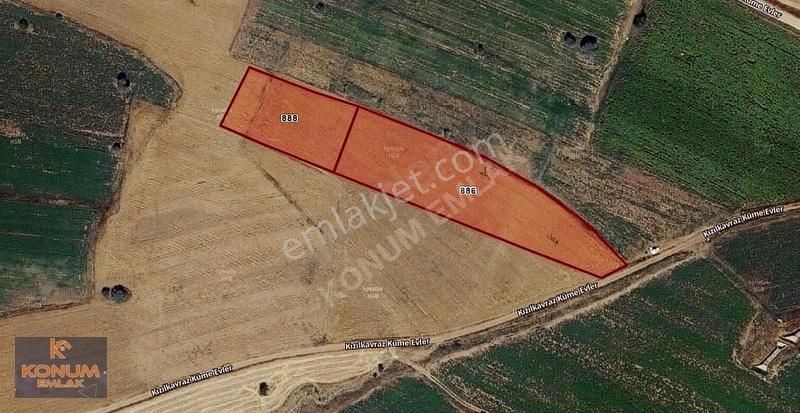 Konum Emlak'tan Kızılkavraz 10.942 M2 Tarla