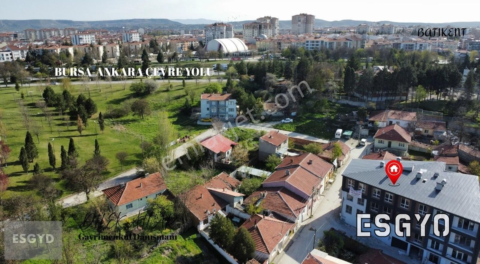 (esgyo)dan Bursa-ankara Yolu Yanı Yatırımlık Fırsat 1+1 Daire