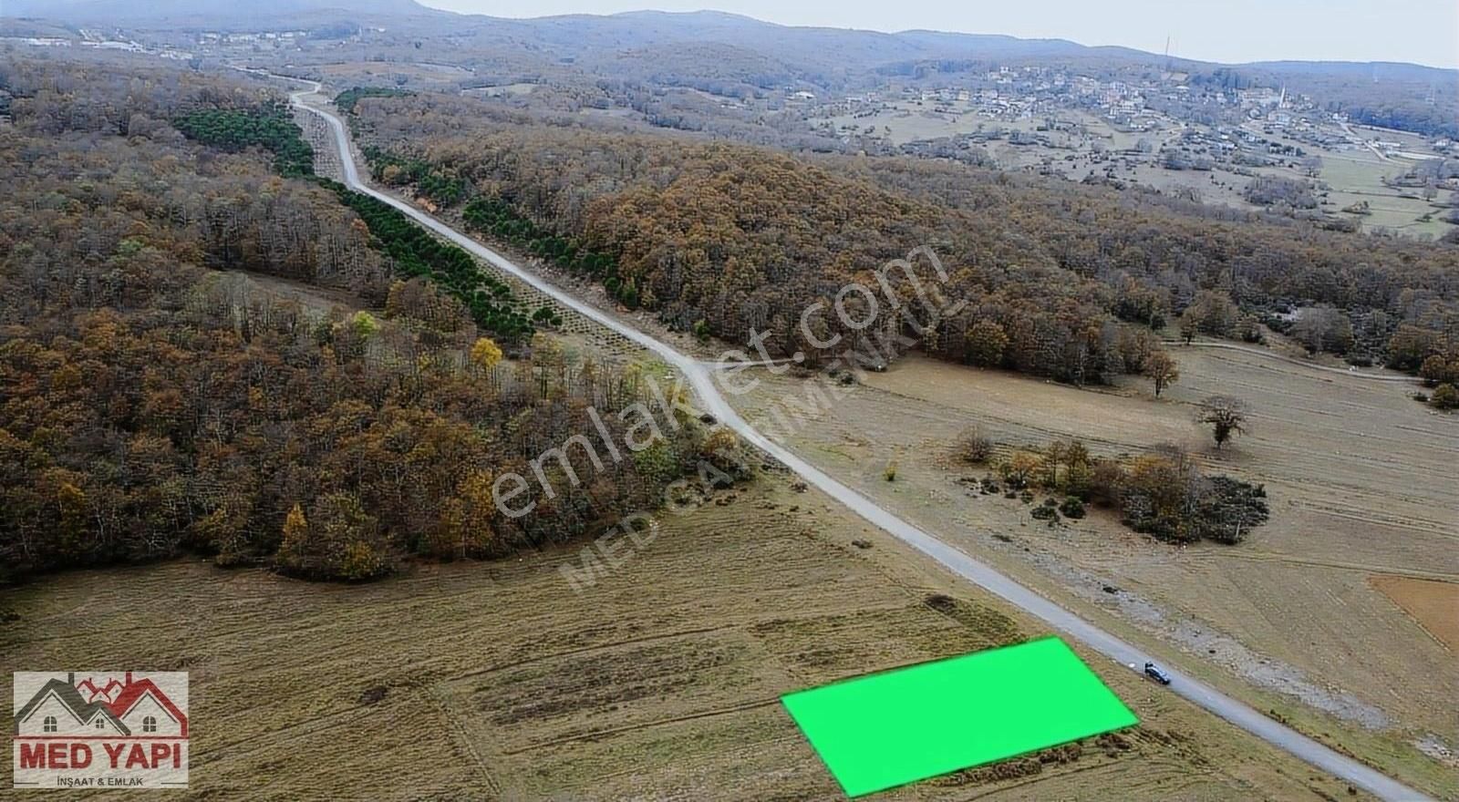 Şile Med Gayrimenkul Yazmanayır Yola Cephe 1670 M2 Müstakil Arsa
