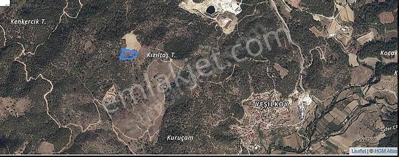 Muğla Kavaklıdere Yeşilköy Mahallesinde Satılık Tarla