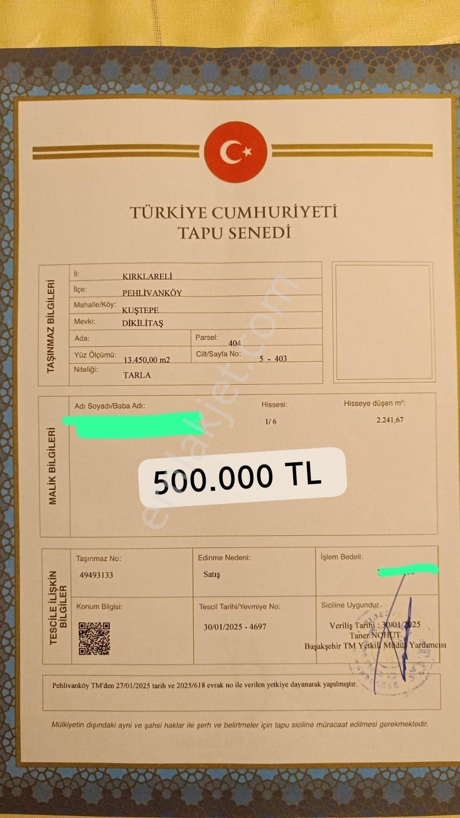 Sahibinden Satılık