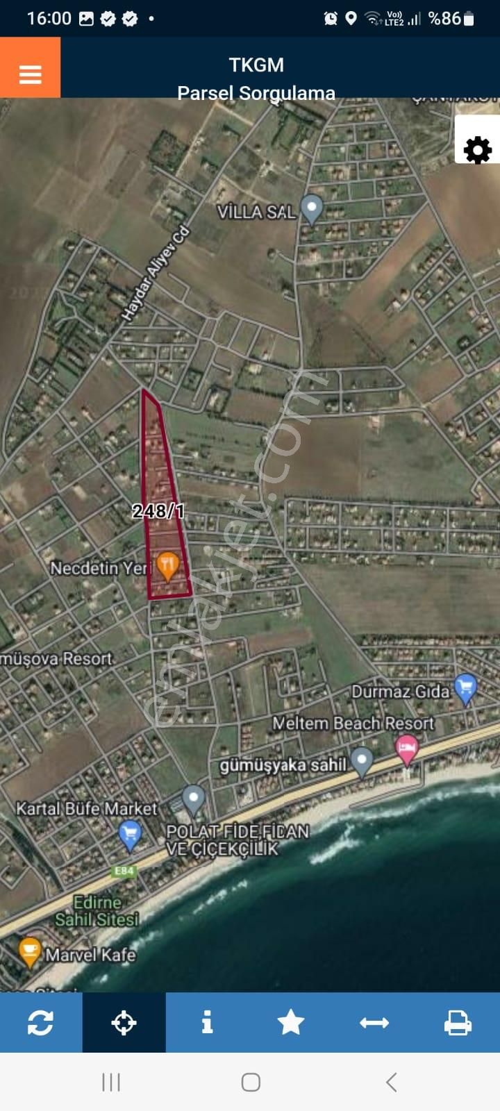 Silivri Balaban Satılık 177m2 Arsa Tiriplex İmarlı - Görsel 3