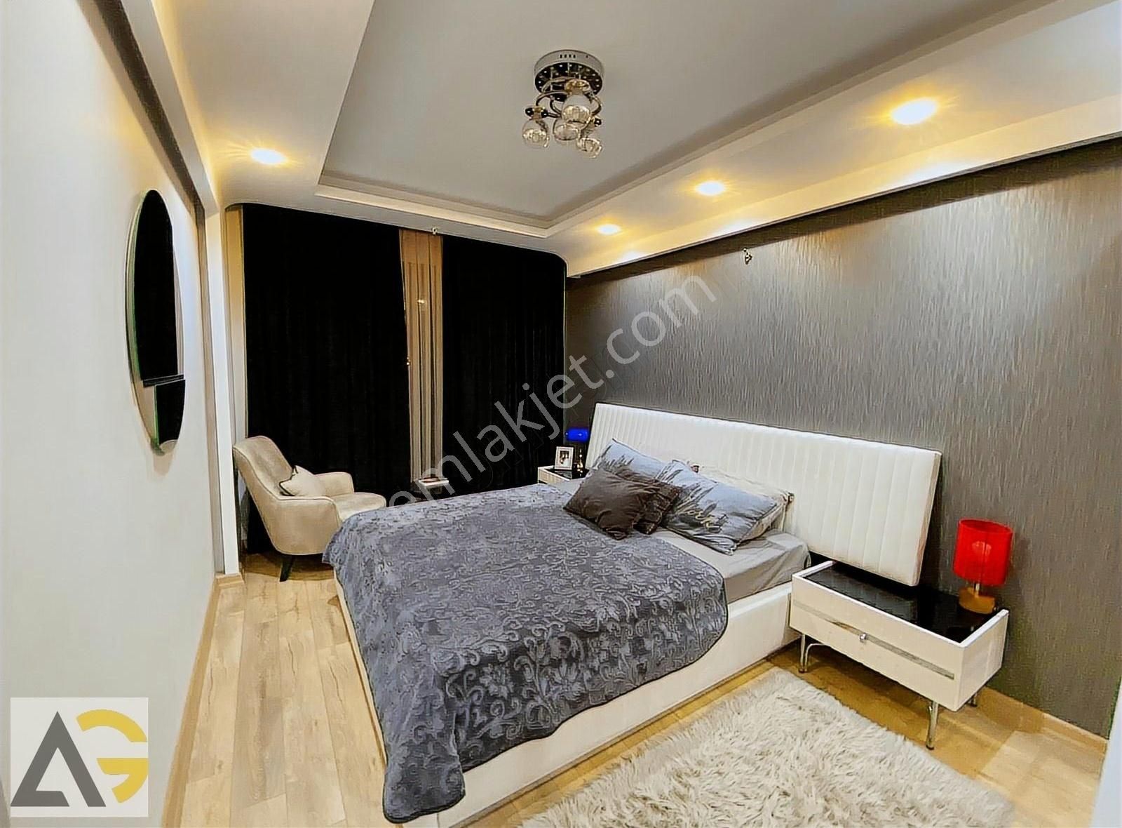 Auradan Akdeniz'de 4+1 Ultra Lüx Eşyalı Satılık Rezidans - Görsel 15