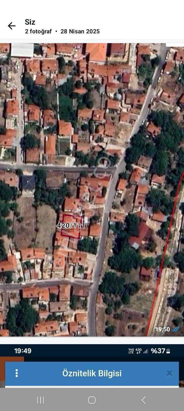 Isparta Atabey Satılık Arsa Ve Ev