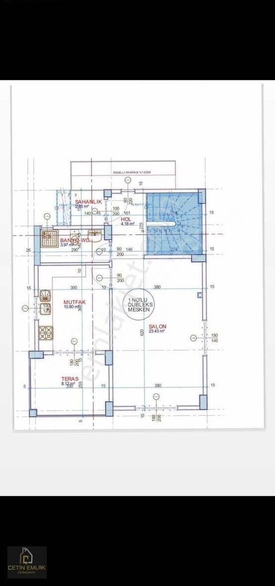 Çetin'den Karlı Mh. 350m² Ruhsatı Alınmış %70 Oturum Villa Prsli - Görsel 17