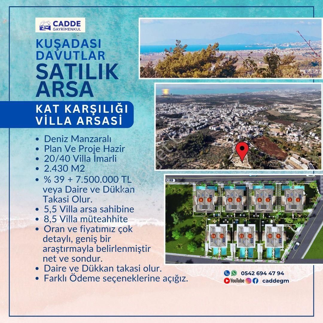 Kusadasi Davutlar Kat Karşılığı Arsa