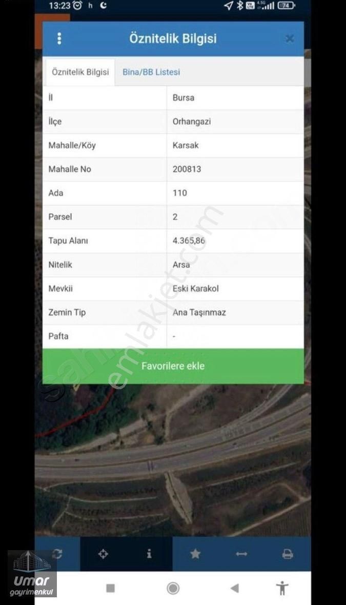İçerisinde 3 Katlı Restaurant Bulunan Fırsat Arsası... - Görsel 3