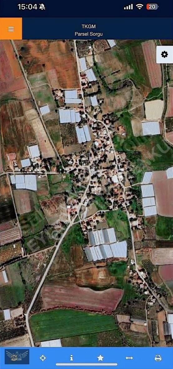 Serik Çanakçı'da Köy İçi Satılık 35.000 M2 Müstakil Tarla