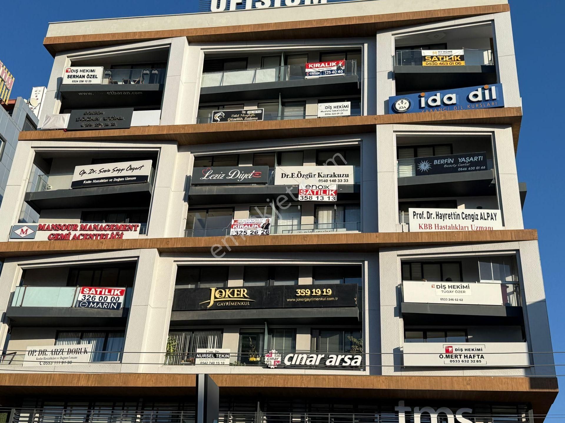 Rw Mef'den Mezitli Gmk Üzeri Ofisium İş Merkezinde Kiralık Ofis